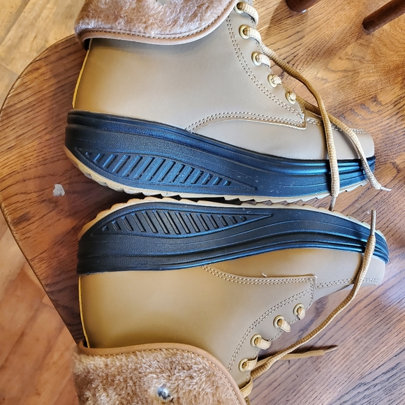 Girl shoes US 5 / 36cm  yellow/brown. - Picture 4 of 8